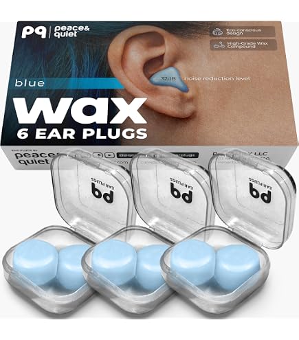 Amazon.com: Mighty Plugs Pure Beeswax Ear Plugs for Sleeping