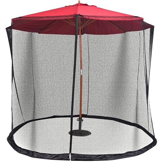 Paraguas Protector De Cubierta Mosquito Bug Insectos neto malla de ...