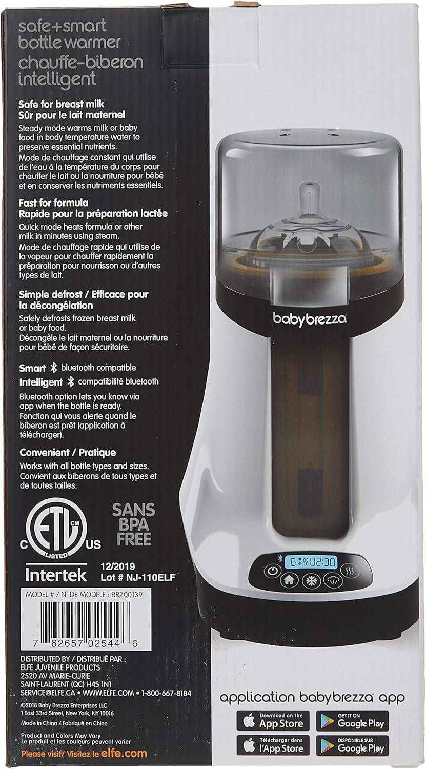 bluetooth bottle warmer