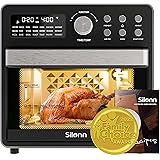 Silonn Air Fryer Oven 16QT 21-in-1 Smart Air Fryer Toaster Oven Combo Digital Countertop Natural Convection Roast Bake Dehydr