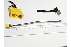 KAM KIN DC-IN Jack for Ideapad Yoga 2 Pro 59394187 59394172 59428039, DC Power Jack Harness Port Connector Socket with Wire Cable.
