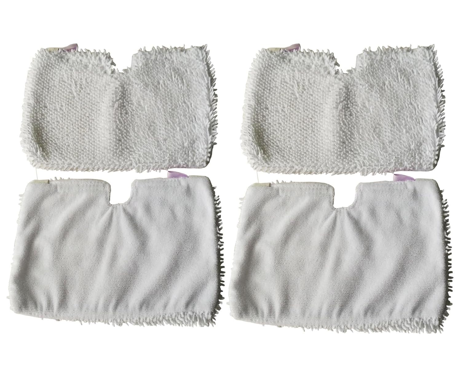 4 Washable All Purpose Scrub Pocket Pads for Shark Steam