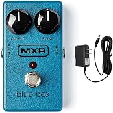 MXR M103 Blue Box Octave Fuzz Bundle with 9-volt Power Supply