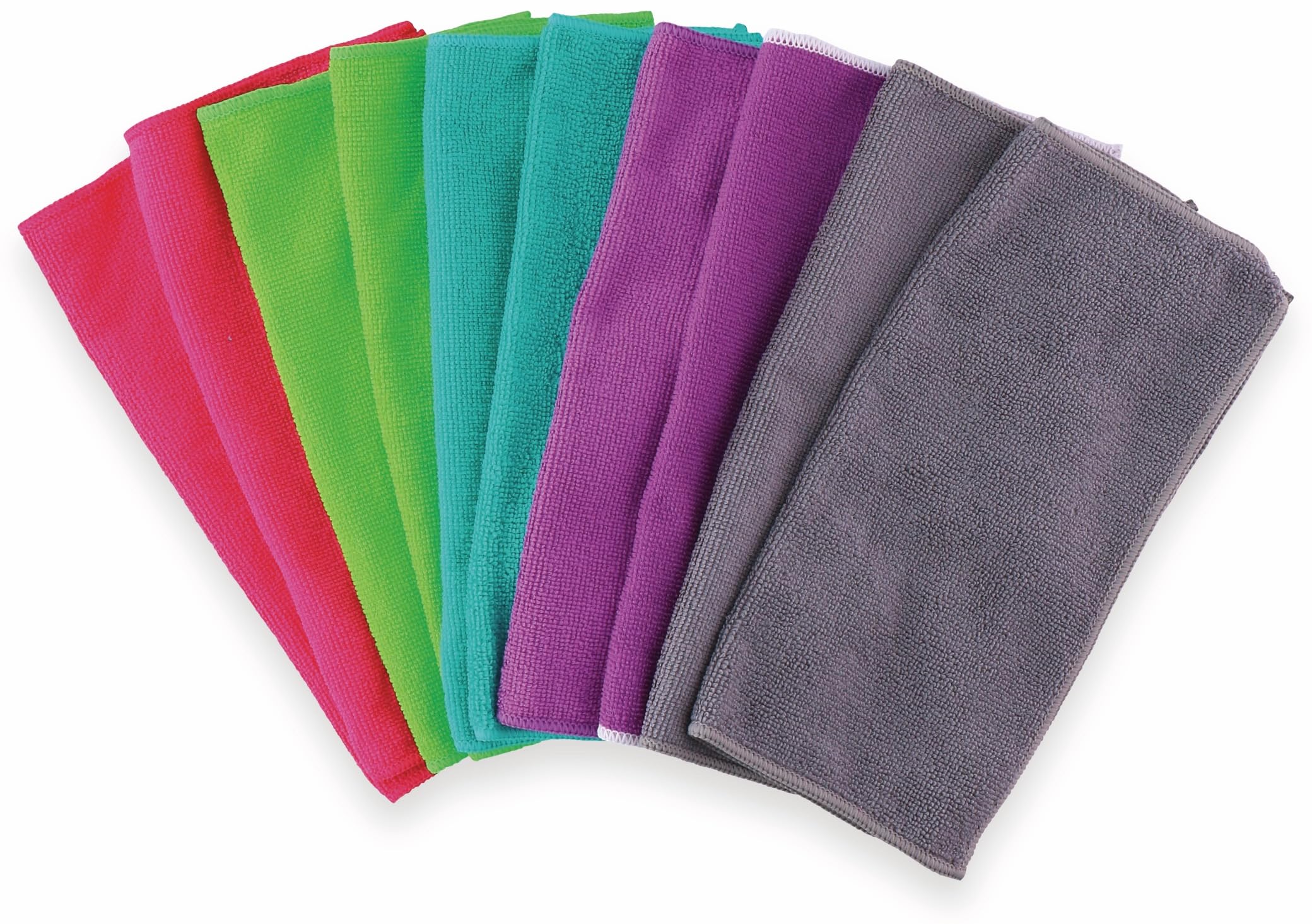 Lifetime Clean Microfibre Cloths – Pack of 10 – Microfibre Cloth – Window Cloth – Sustainable