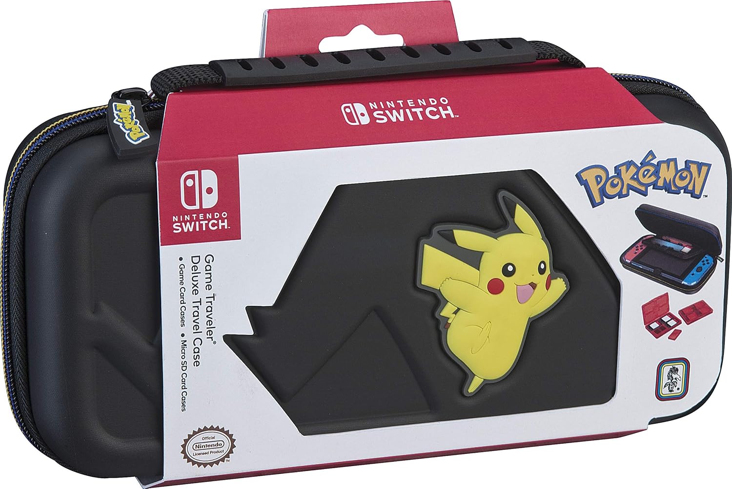 pikachu nintendo switch carry case