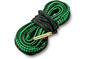 EZshoot Bore Cleaner, Gun Cleaner for .223 5.56mm/.22/9mm/.380/12 GA/.30/.308/.44 Cal and Others More Calibers, Reusable and 