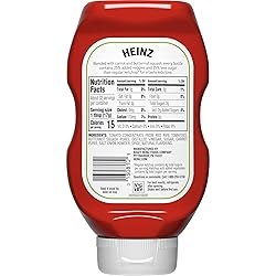 Heinz Tomato Ketchup with a Blend of Veggies, 19.5