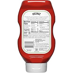 Heinz Tomato Ketchup with a Blend of Veggies, 19.5