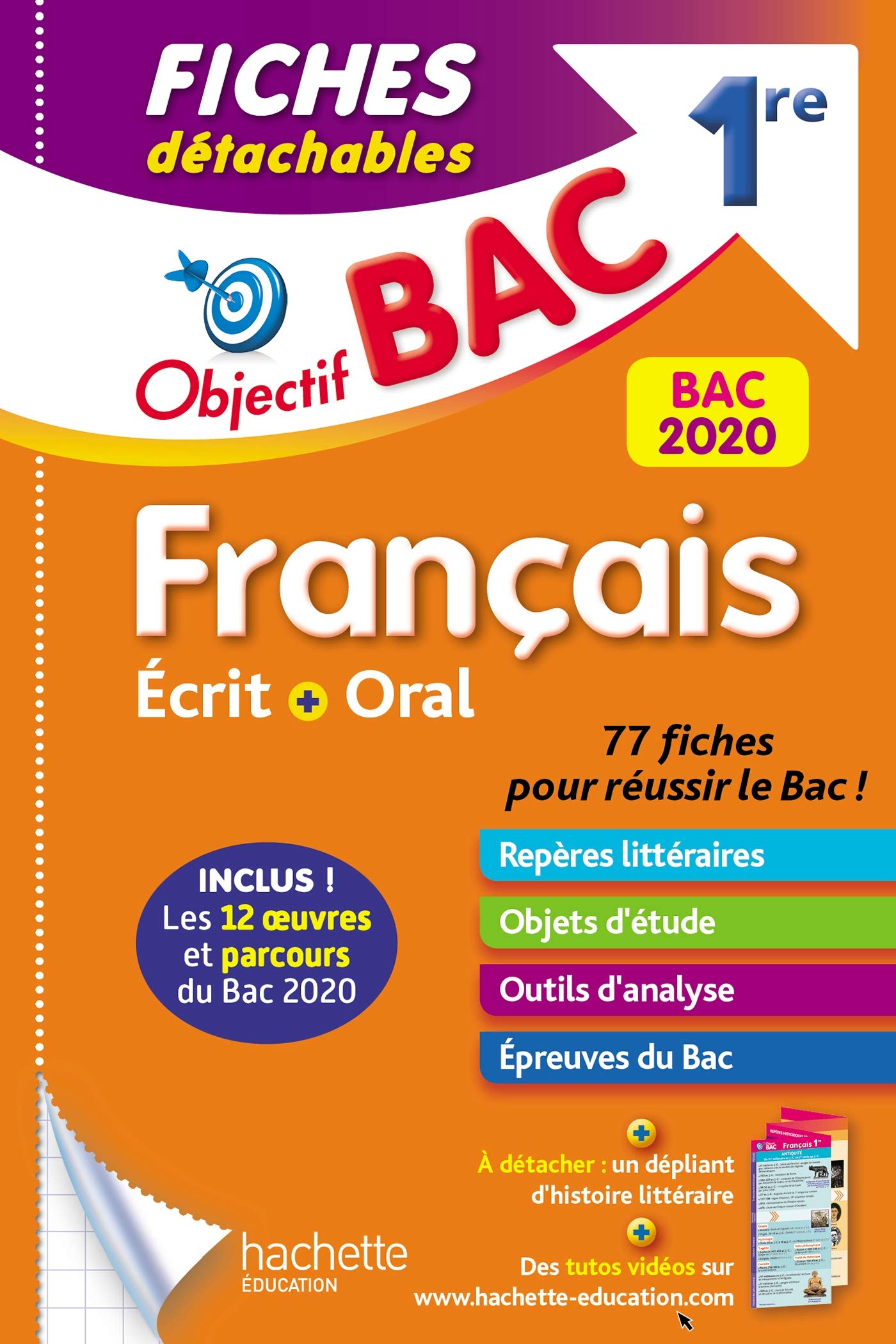 Objectif Bac Fiches Detachables Francais Bac 1ere Ecrit Et Oral French Edition Pincon Amelie Sourisse A Amazon Com Books