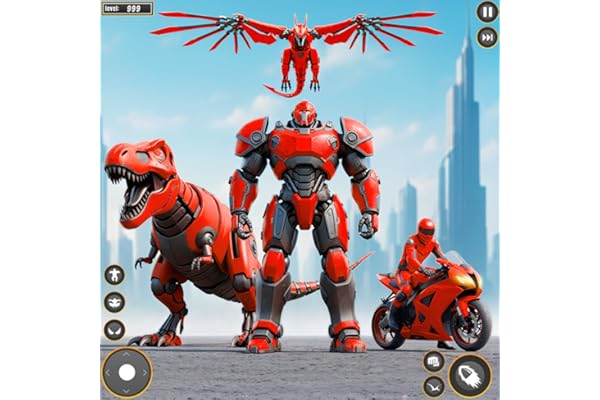 Open World Robot Fighter 3D Adventure Multi Robot Transform City Fighting Games