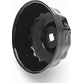 K Tool International 73635 Master Oil Filter Wrench Kit With 3/8" Drive, Molded Case