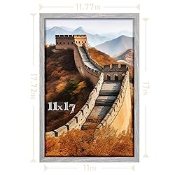 Picrit 11x17 Picture Frame, Photo Frame for Wall