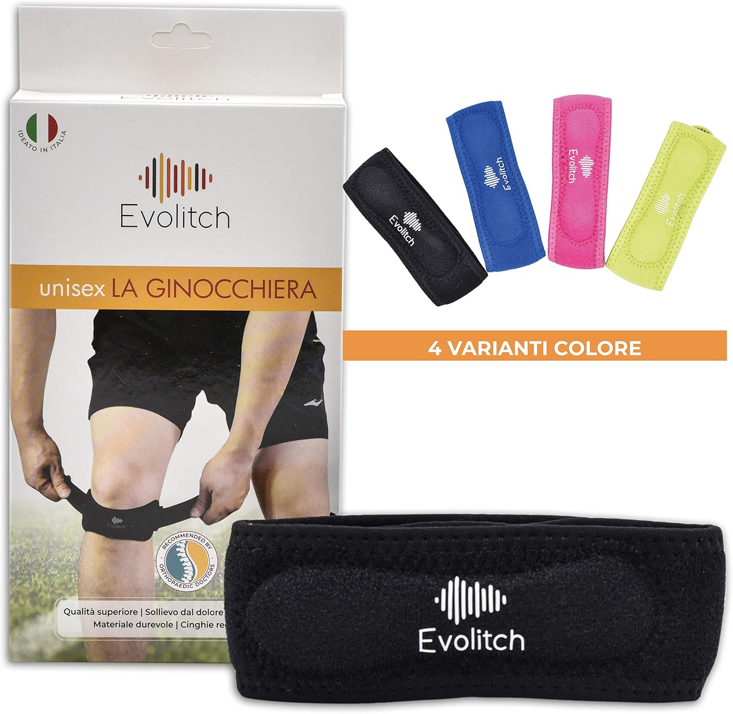 ginocchiera per tenni