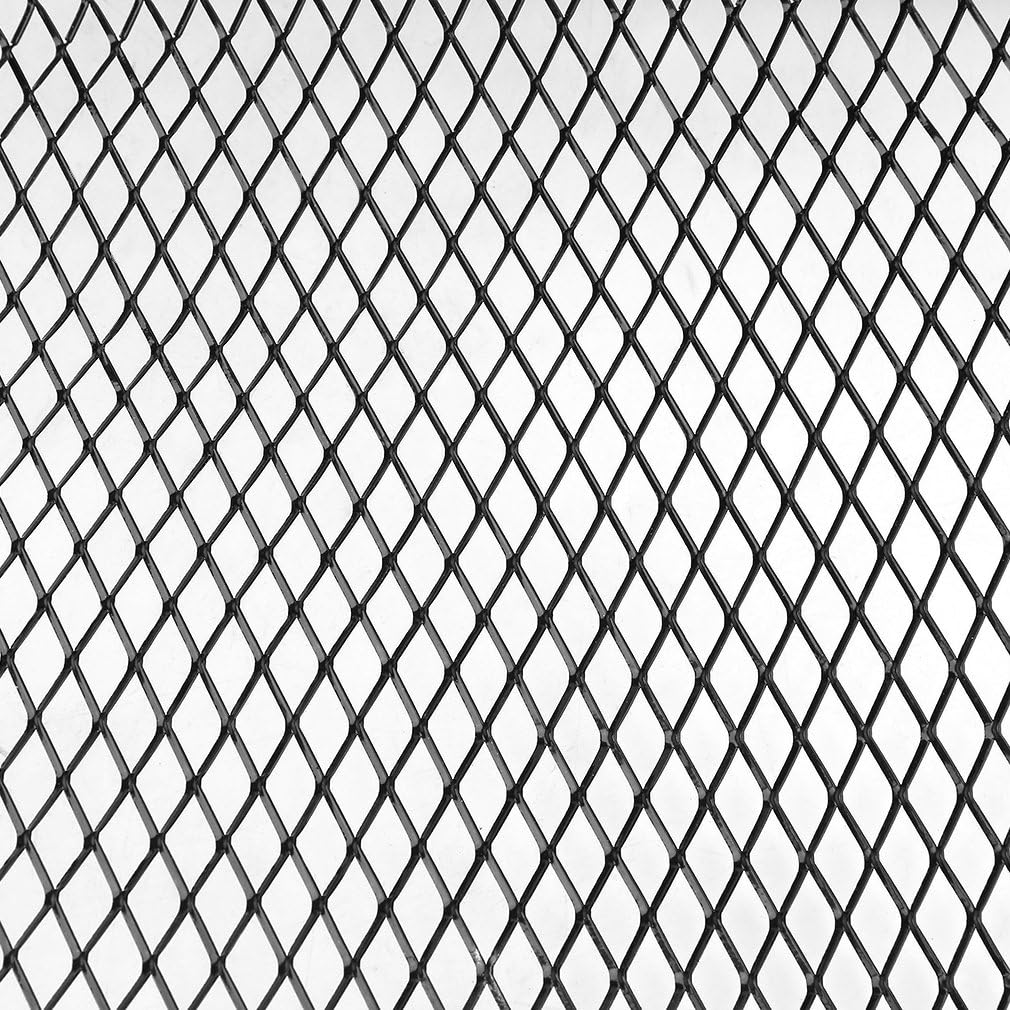 Cozime Aluminum Racing Grille Mesh Car Tuning Grill Rhombus Front Racing Grille Trim Cover For Cars Vehicle Grille Reseau 100 x 30cm
