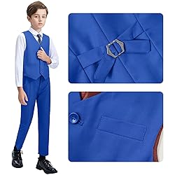 Boys Suits Size 16 Teens Kids Royal Blue Suit for