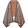 EXTREE Scarfs for Women Pashmina Silky Shawl Wrap for Evening Dressing Blanket Open Front Poncho Cape