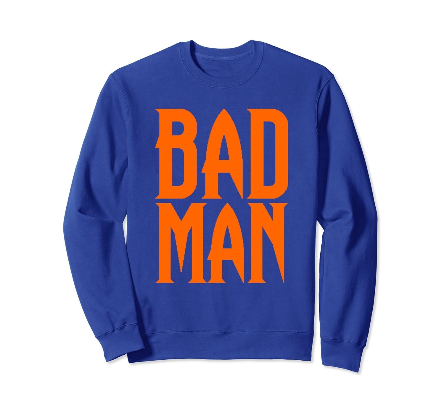 Bad Man Gothic Horror Halloween Costume Sweatshirt-Rose