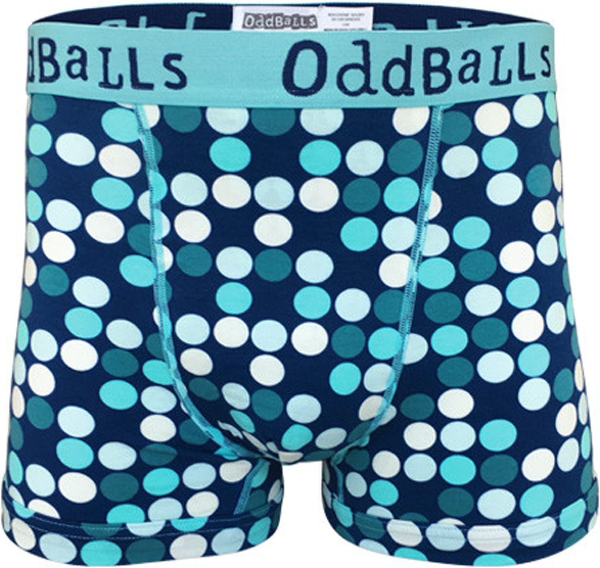 OddBalls Men's Boxer Shorts 'Minty Balls'