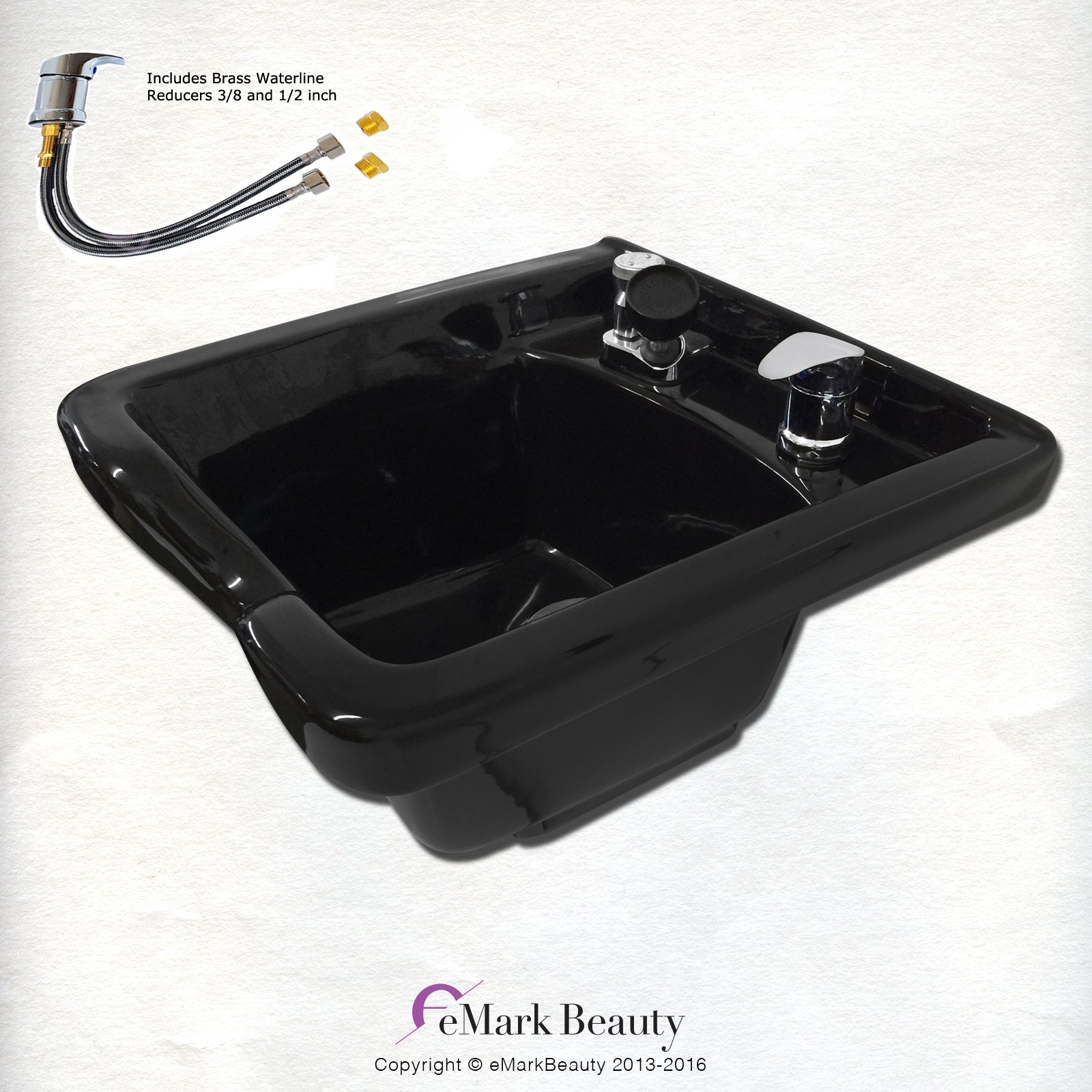 Shampoo Bowl Black ABS Plastic Salon and Spa Hair Sink Beauty Salon Equipment TLCB11 Buy