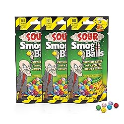 TOXIC WASTE - Sour Smog Balls - Crunchy & Chewy