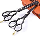 Candure Hair Cutting Scissors 5.5 inch Professional Barber Shears Set view 8