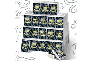 SINMOE 100 Packs Back to School Pocket Tissues Bulk Wallet Size Travel Facial Tissues Inspirational Packs Individual 3 Ply Small Mini Gift for Calssroom Travelling Wedding Holiday(Stylish Style)