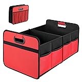 Simple Deluxe Car Trunk Organizer, 2 Compartments