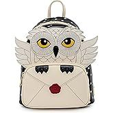 Loungefly Harry Potter Hedwig Howler Womens Double Strap Shoulder Bag Purse