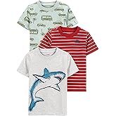 Simple Joys by Carter's Baby Boys' 3-Pack Short-Sleeve Tee Shirts