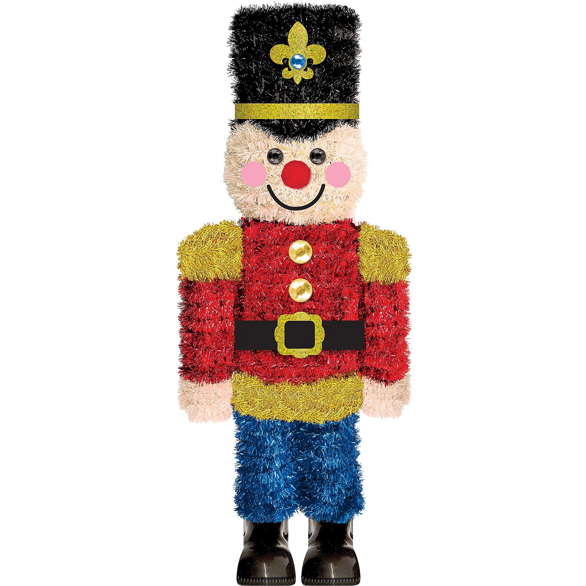 Amscan 241911 Tinsel Nutcracker 3D