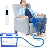 HOTHUGZ Cold Therapy Ice Machine with Digital Timer &amp; Adjustable Flow Speed | Digital Timer With Adjustable Settings, Variable Water Flow Speed, Compact &amp; Portable Design, Simple One-Button Operation