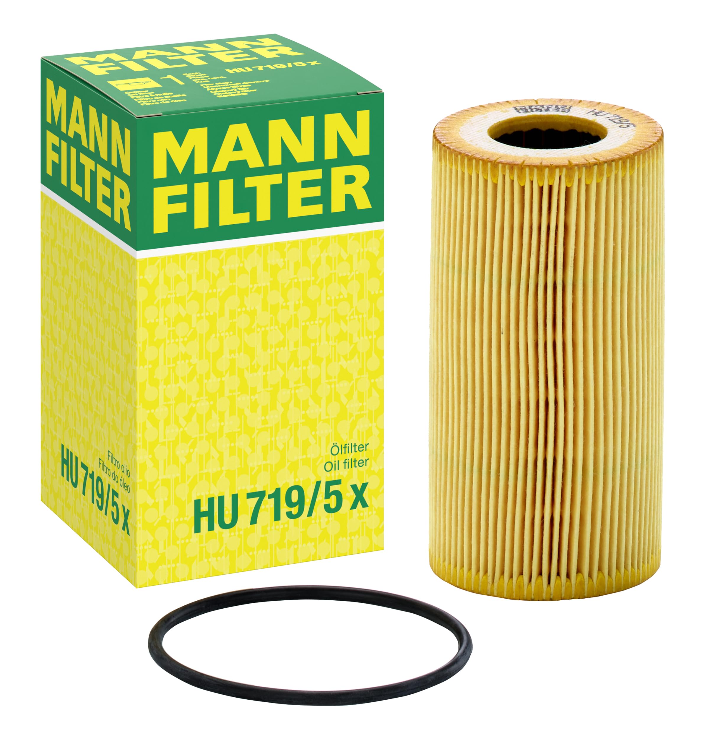 MANN-FILTER HU 719/5 x Oil Filter - CARS + TRANSPORTERS