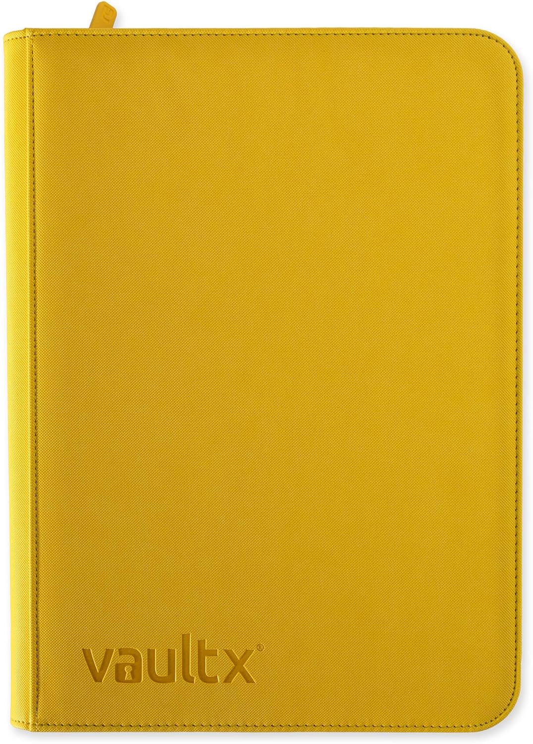 Vault X Premium eXoTec® Yellow Zip Binder 9 Pocket Trading Card