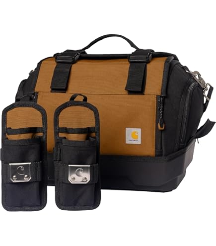 Carhartt Mens Station Tool Bag W/Adjustable Shoulder Straps