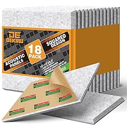 DEKIRU Sound Proof Foam Panels 18PACK, Acoustic