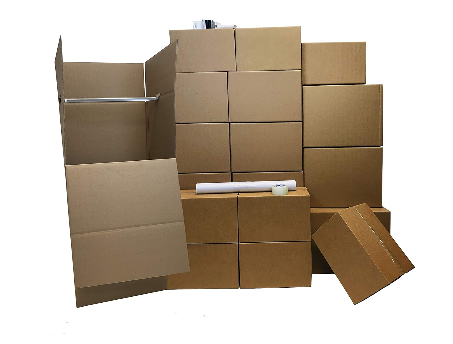 Amazon Com New Haven S Bedroom Moving Kit 3 Moving Boxes For