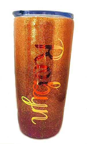 custom tumblers glitter