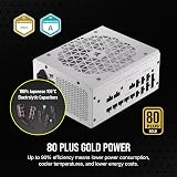 Corsair RM1000x SHIFT ATX 1000W Power Supply 80 PLUS Gold ATX 3.1 PCIe 5.1 White view 5