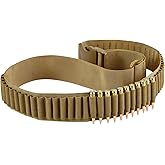 50 Rounds 556/762 Ammo Shell Holder Belt for 308 Cal. 30-30 30-06 .762 AK Shell Bandolier Cartridge Belt Carrier