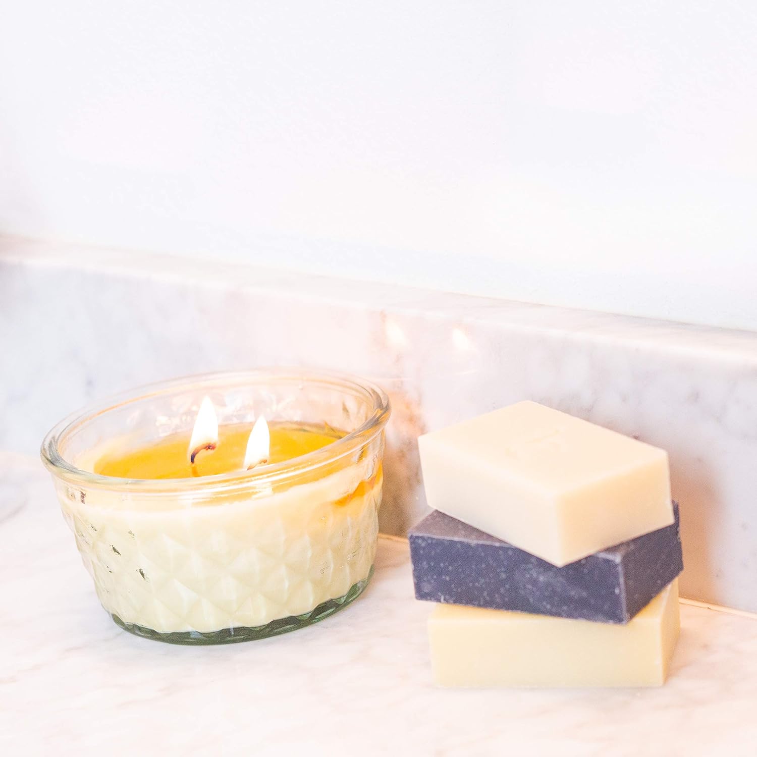 Organic Face Wash Bar Soap - Facial Cleanser Soap Bar for Dry or Sensitive Skin, Natural Soap Face Cleanser, Organic Soap, Womens & Mens Face Wash Soap Bars, Vegan Soap for Face Care: Beauty