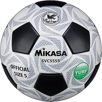 Amazon ミカサ Mikasa サッカーボール検定球5号 ホワイト ブラック Svc5555 Wbk Wbk ミカサ サッカーボール