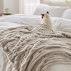 Bedsure Fleece Bed Blankets Full Size - GentleSoft