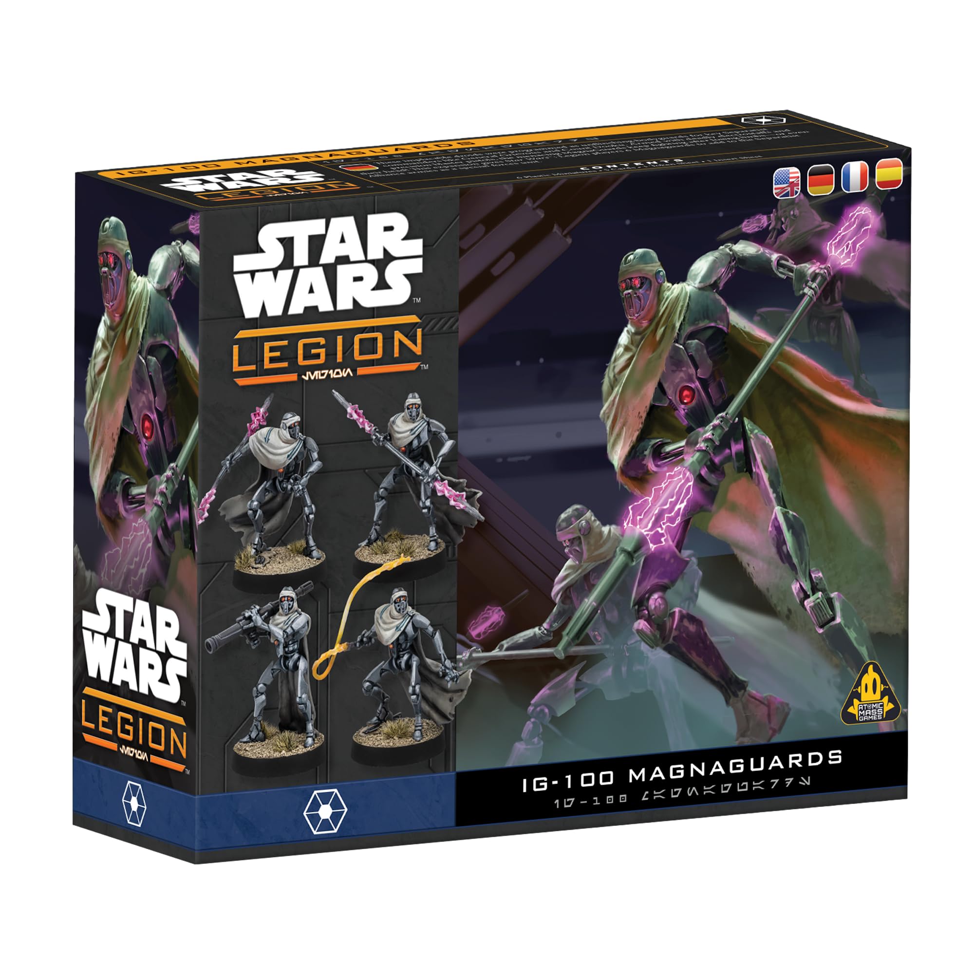 Asmodee | Star Wars Legion - IG-1000 Magnaguards | Tabletop Miniature Game | Ages 14+ | 2 Players | 90+ Minutes Playing Time
