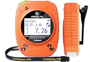 Design-Pie Shot Timer for Shooting - Upgraded Shooting Timer for Training & Dry Fire Practice, Loud Buzzer and Auto-Backlight, Ideal for IPSC, IDPA, USPSA
