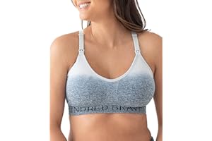 Kindred Bravely Sublime Nursing Sports Bras for Breastfeeding, Soft & Stretchy Maternity Bra