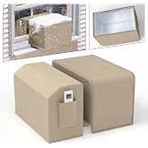 Mxclimate Window Air Conditioner Covers Indoor &amp; Outdoor Kit For U Shaped Window Air Conditioner Compatible with Midea U-Shaped Window AC,Universal For 8000/10,000/12,000 BTU