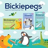 Bickiepegs Teething Biscuits 9 Pack Natural Dairy-Free 6-36m view 6