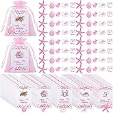 BrightRow 50 Set Valentine's Day Employee Appreciation Gifts Bulk for Coworkers Staff Thank You Gifts Set Funny Resin Animal with Pun Inspirational Note Cards Office Pocket Favors