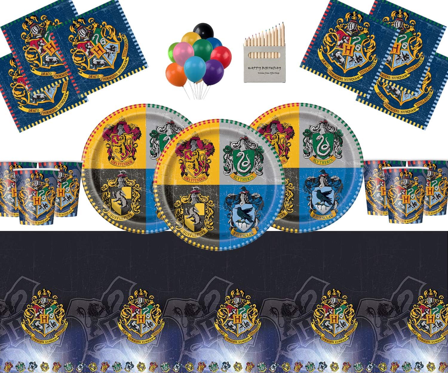 Harry Potter Party Supplies Paper Plates Cups Napkins