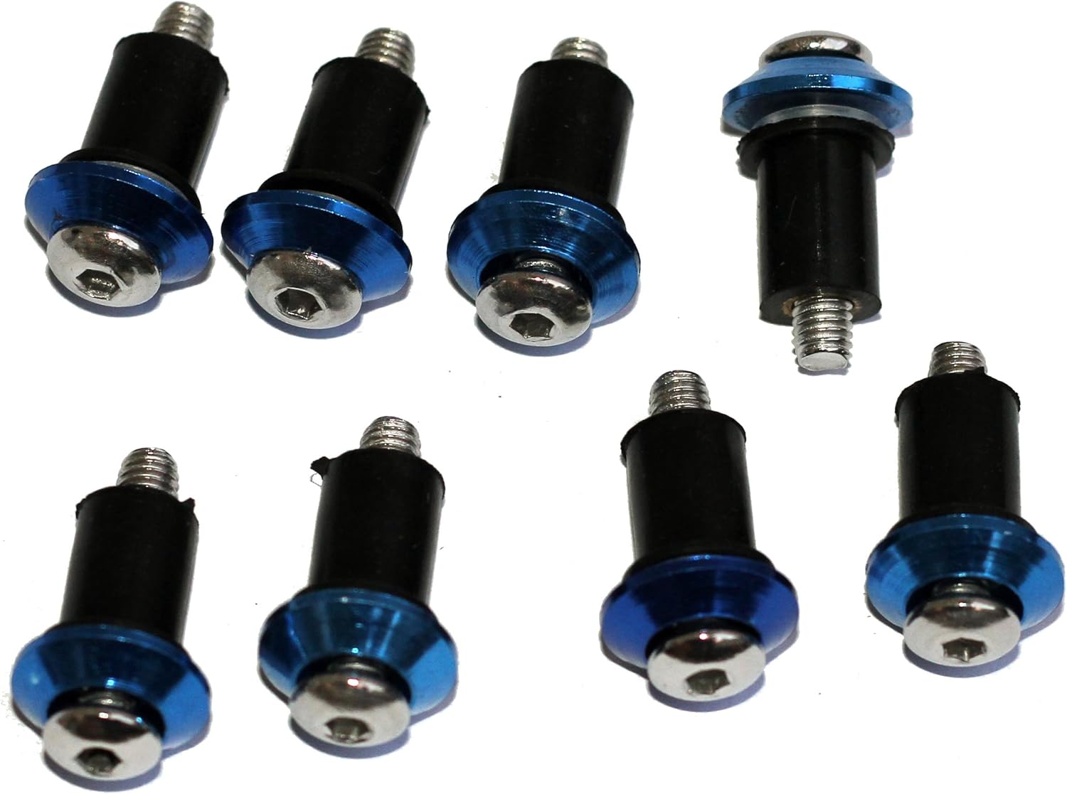 Mounting Fairing Washers WellNuts Windshield Windscreen Motorcycle